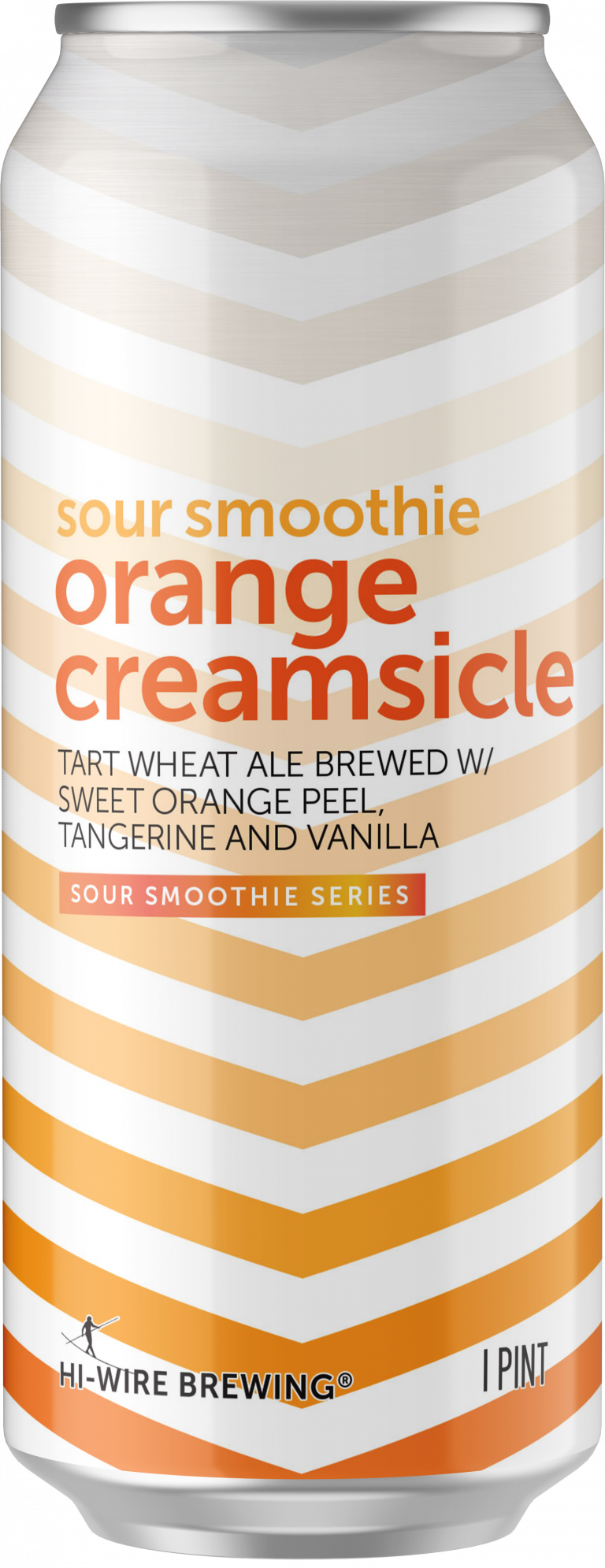 Orange Creamsicle Sour Smoothie by Hi-Wire Brewing Big Top Production Facility