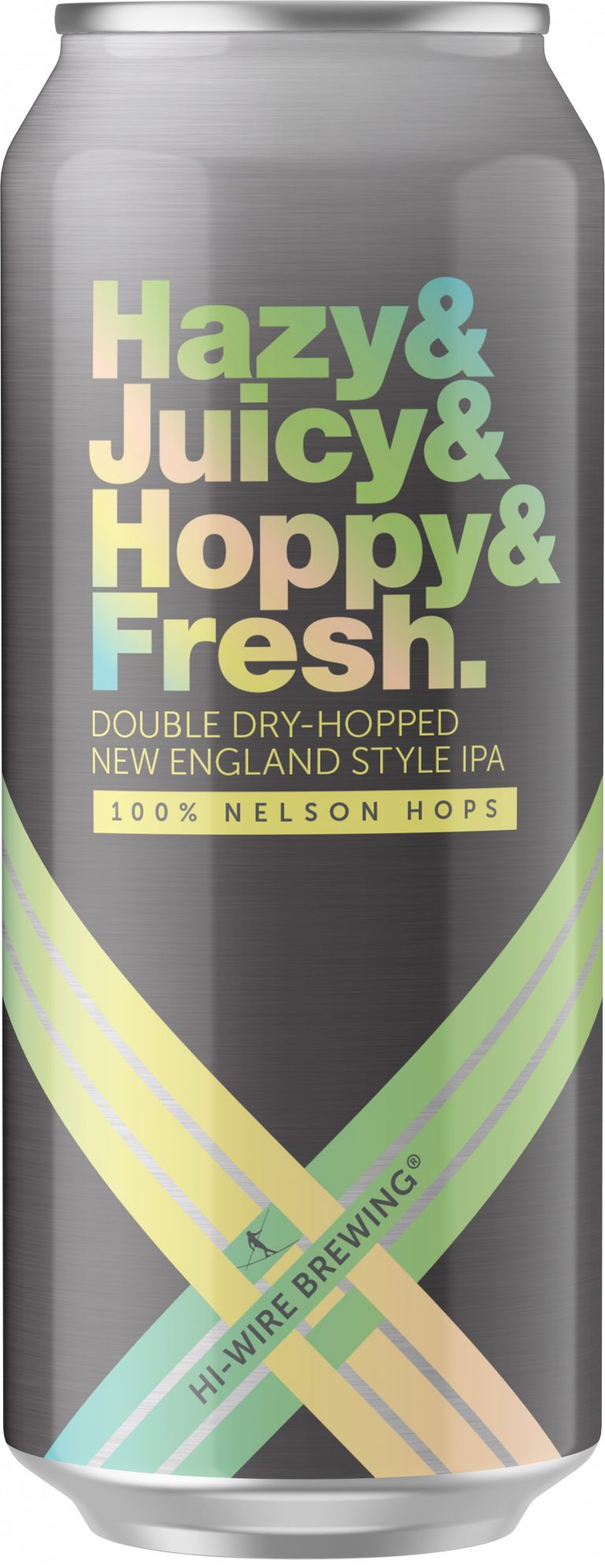 Hazy & Juicy & Hoppy & Fresh by Hi-Wire Brewing Big Top Production Facility