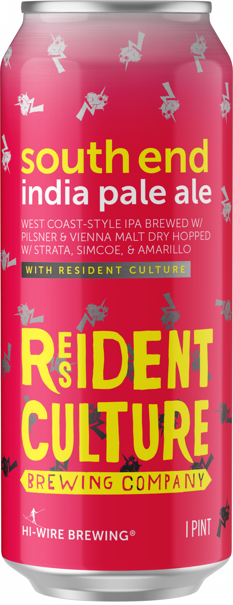 South End IPA by Hi-Wire Brewing Big Top Production Facility