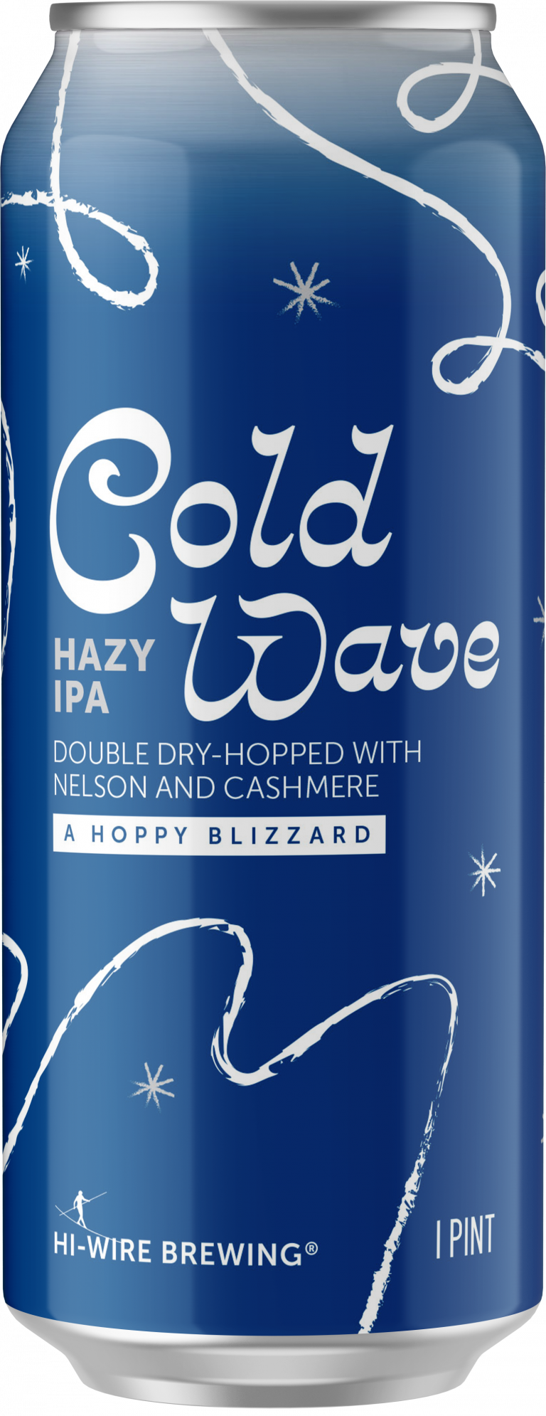 Cold Wave Hazy IPA by Hi-Wire Brewing Big Top Production Facility