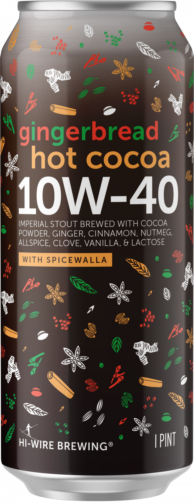 10W-40 Gingerbread Hot Cocoa by Hi-Wire Brewing Big Top Production Facility