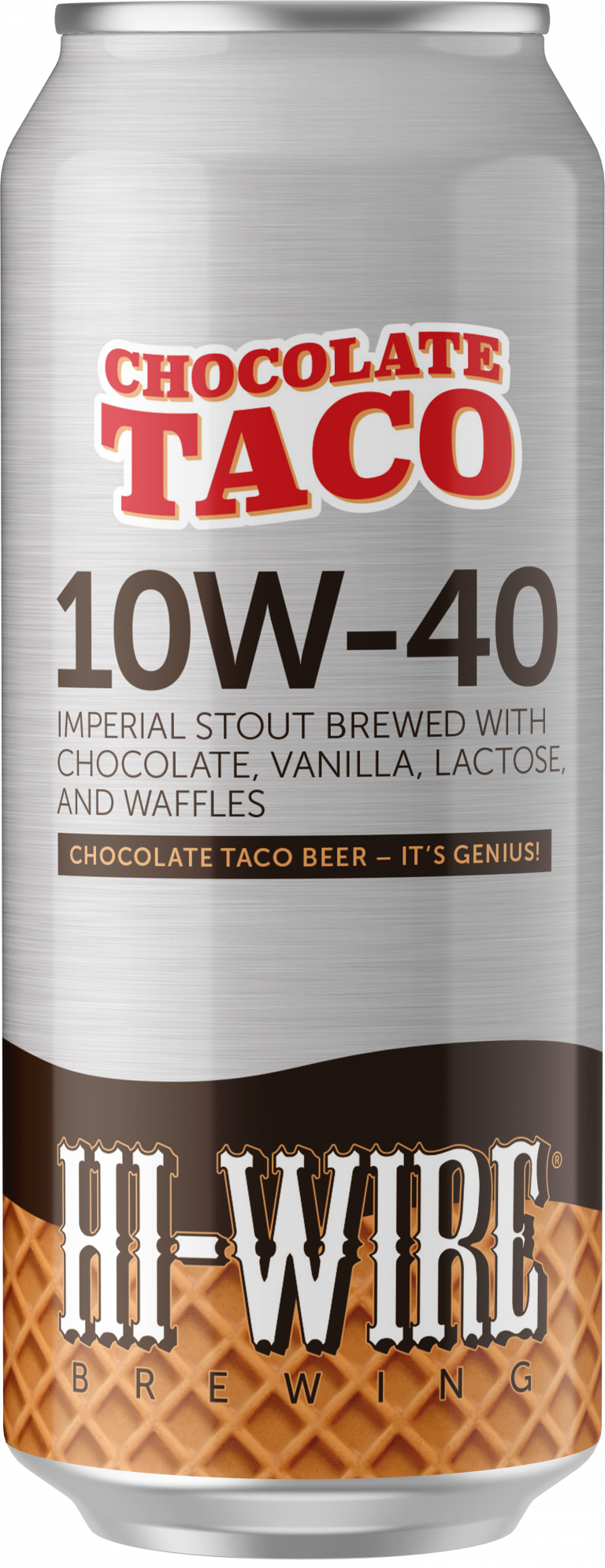 10W-40 Chocolate Taco by Hi-Wire Brewing Big Top Production Facility