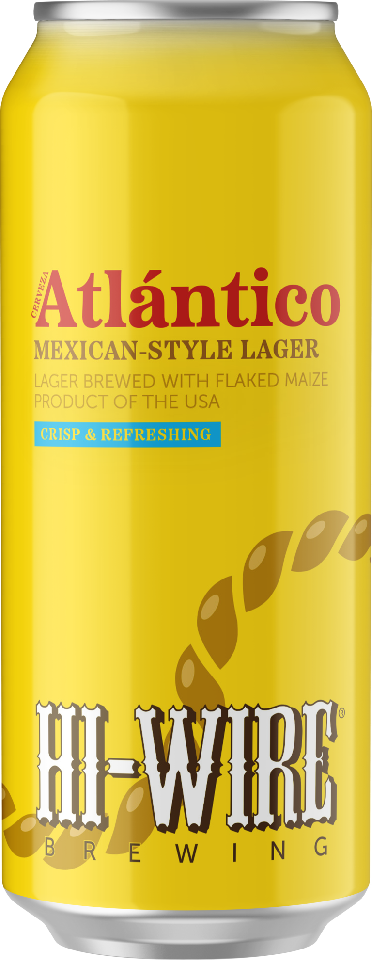 Atlantico Mexican Lager by Hi-Wire Brewing Big Top Production Facility
