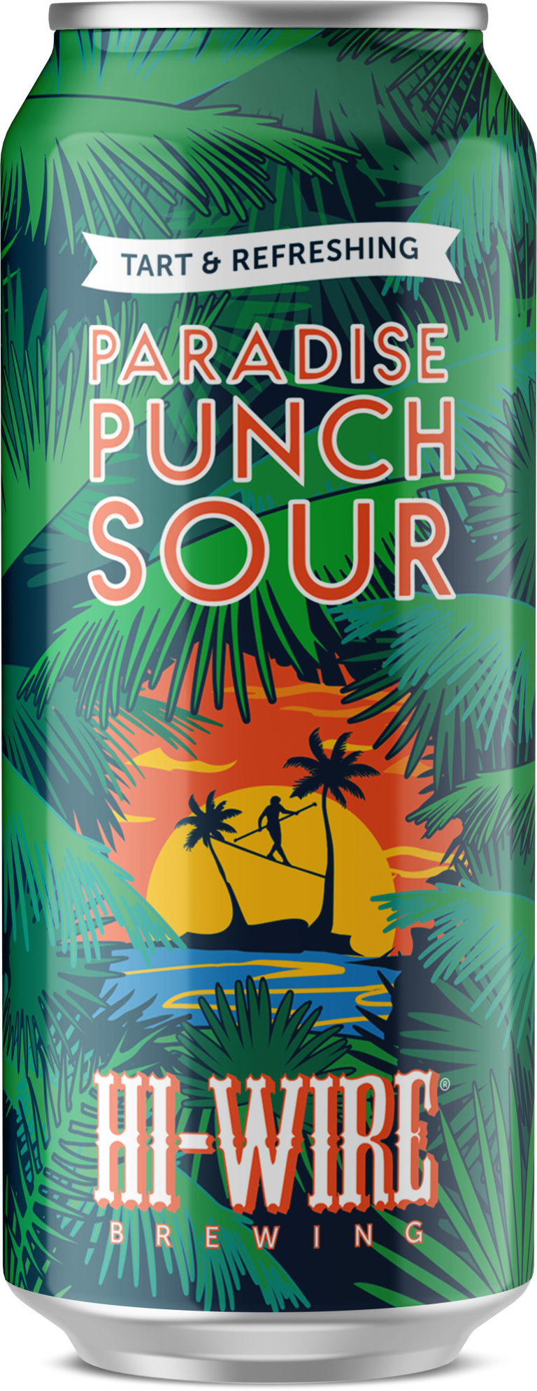 Paradise Punch Sour by Hi-Wire Brewing Big Top Production Facility