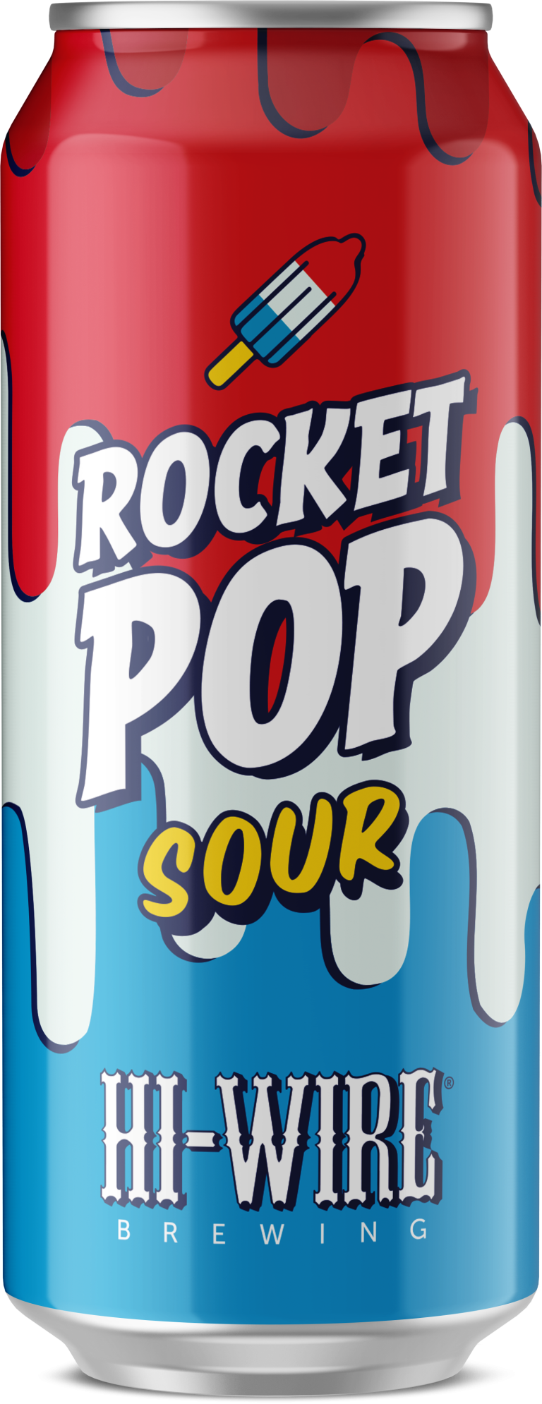Rocket Pop Sour by Hi-Wire Brewing Big Top Production Facility