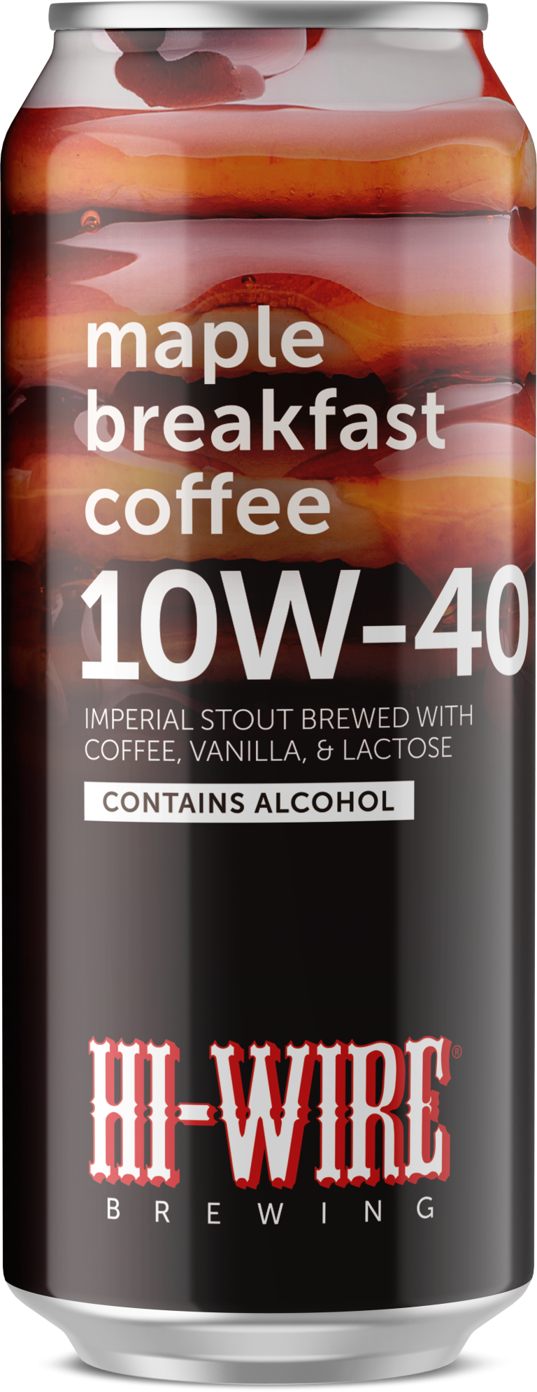 10W-40 Maple Breakfast Coffee by Hi-Wire Brewing Big Top Production Facility