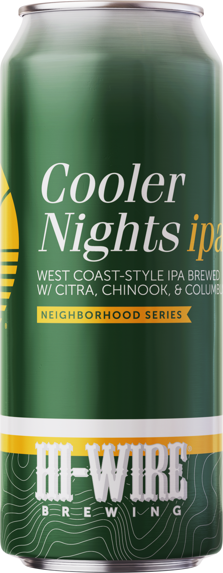 Cooler Nights IPA by Hi-Wire Brewing Big Top Production Facility